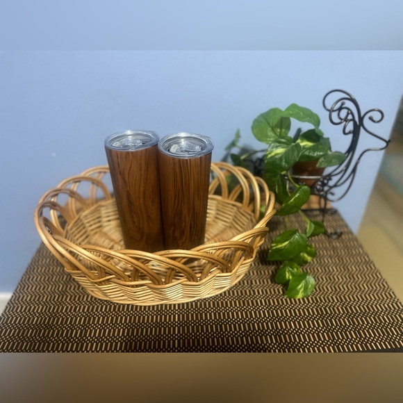 Other - Wood Grain Tumbler Set